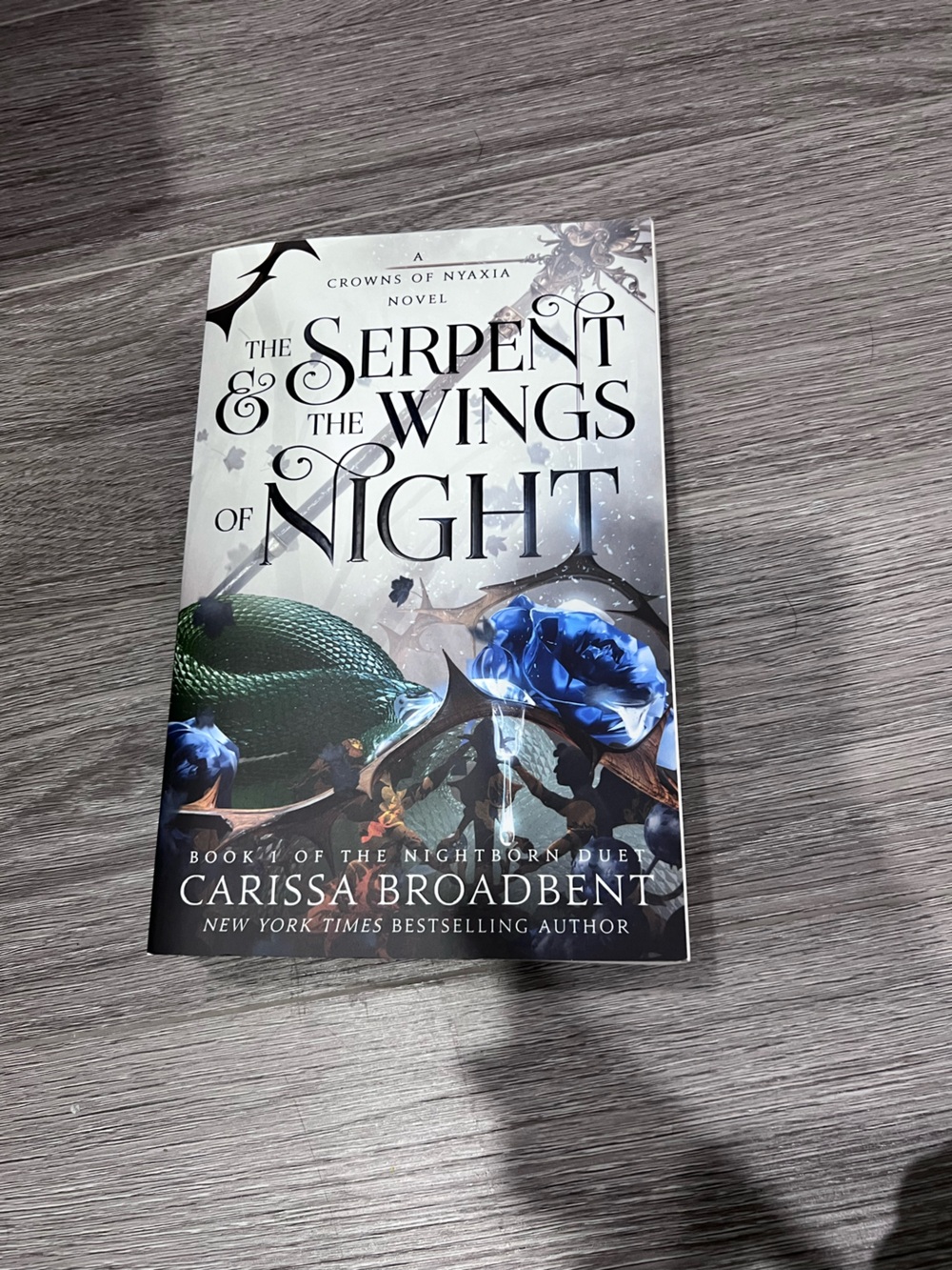 The Serpent & The Wings of Night by Carissa Broadbent PAPERBACK